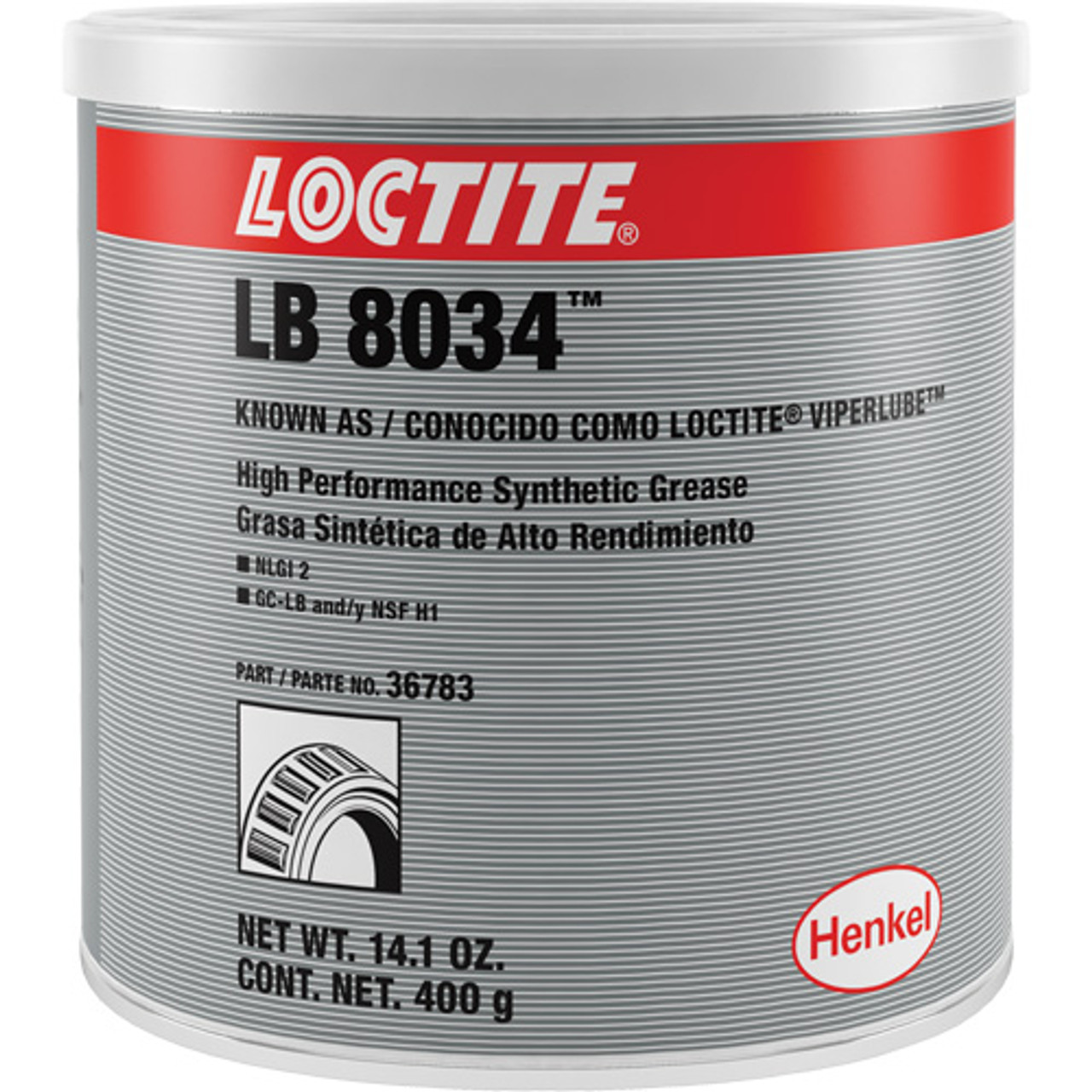 LB 8034 ViperLube® Synthetic Grease 14.1oz. Cartridge  457458