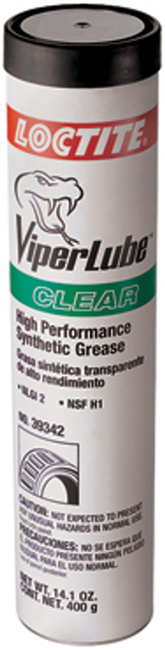 LB 8632 ViperLube® Clear Synthetic Grease 14.1oz. Cartridge 675962