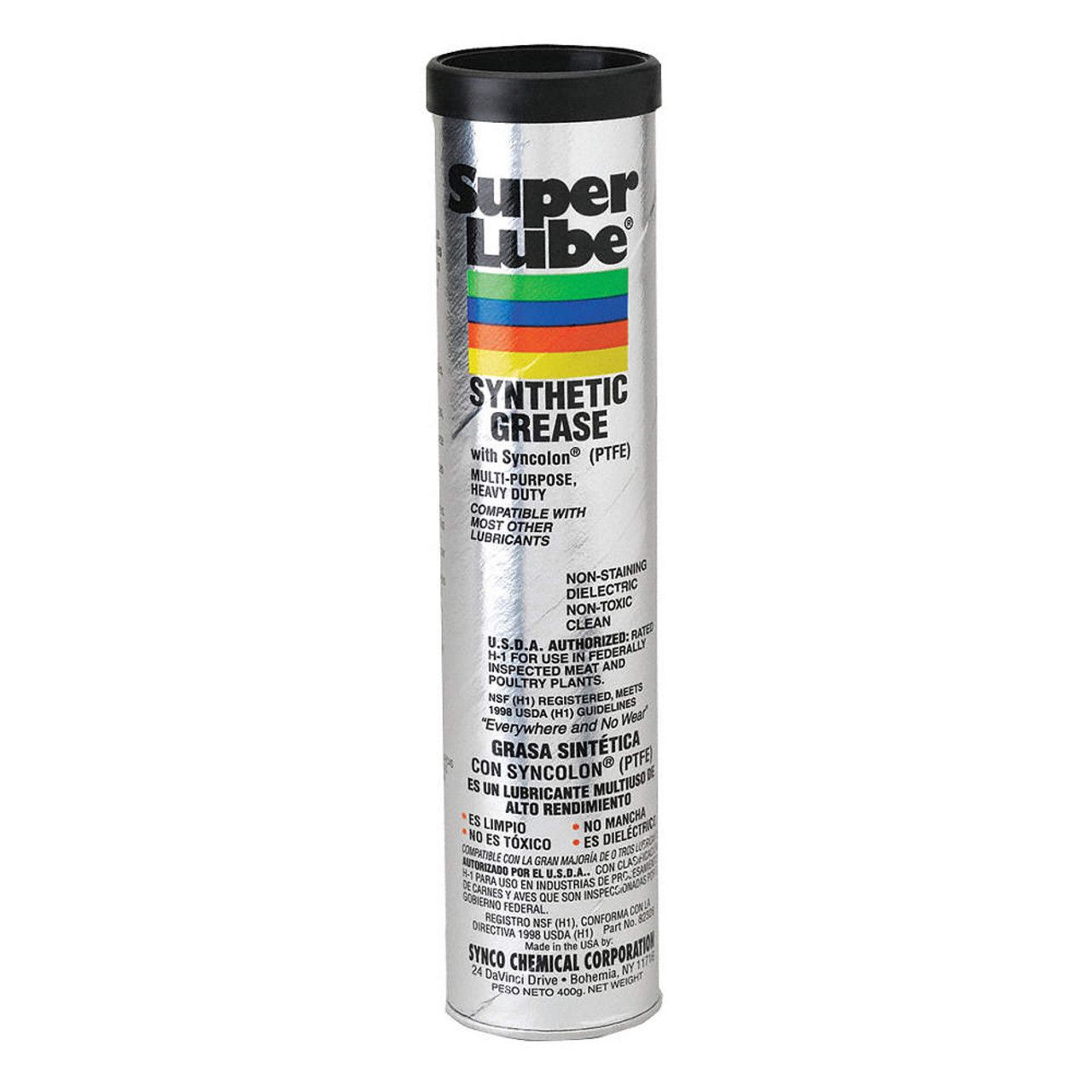 LB Super Lube® Syncolon Synthetic Grease w/PTFE 400g Cartridge  209807