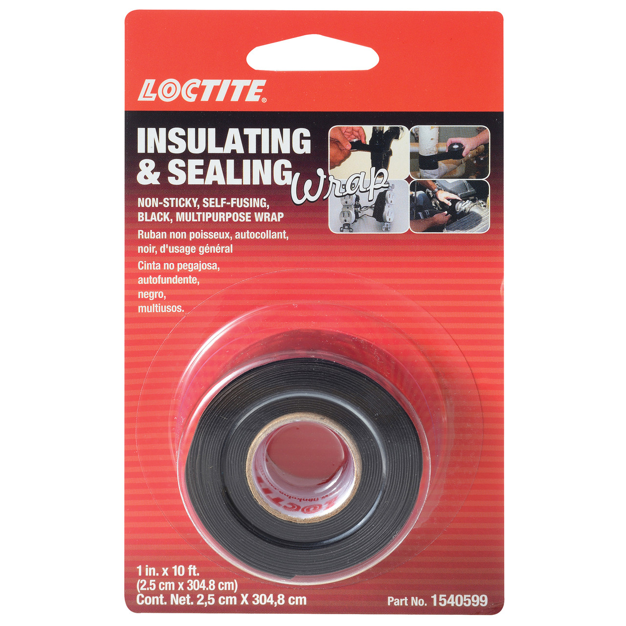 SI 5075 1" x 10' Silicone Insulating & Sealing Wrap  1540599