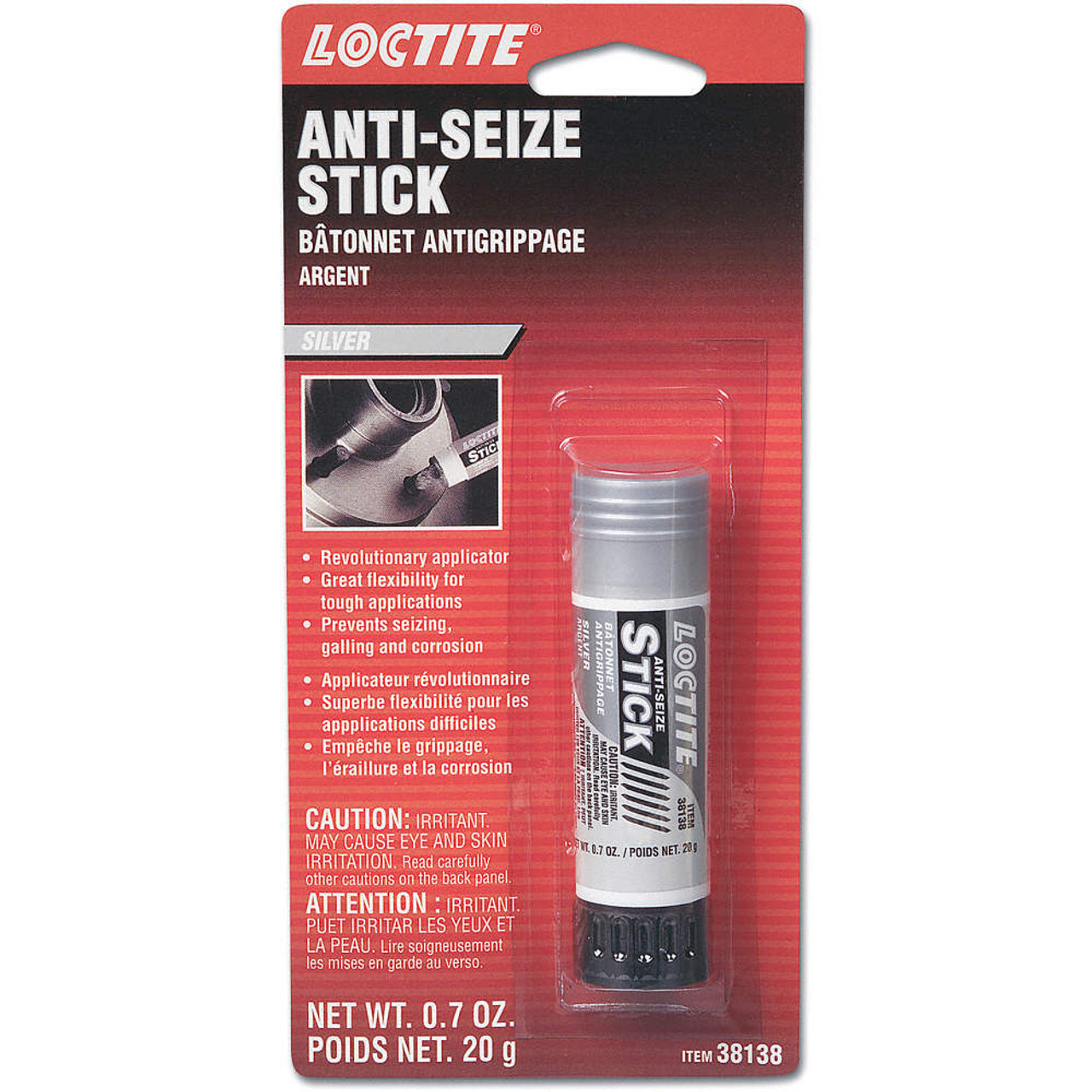 Silver Naphthenic Oil Anti-Seize 20g Stick   527638