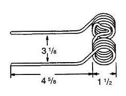 Hesston Baler Tooth  TINHE-1