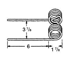 Hesston Windrower Tooth  TINHE-2