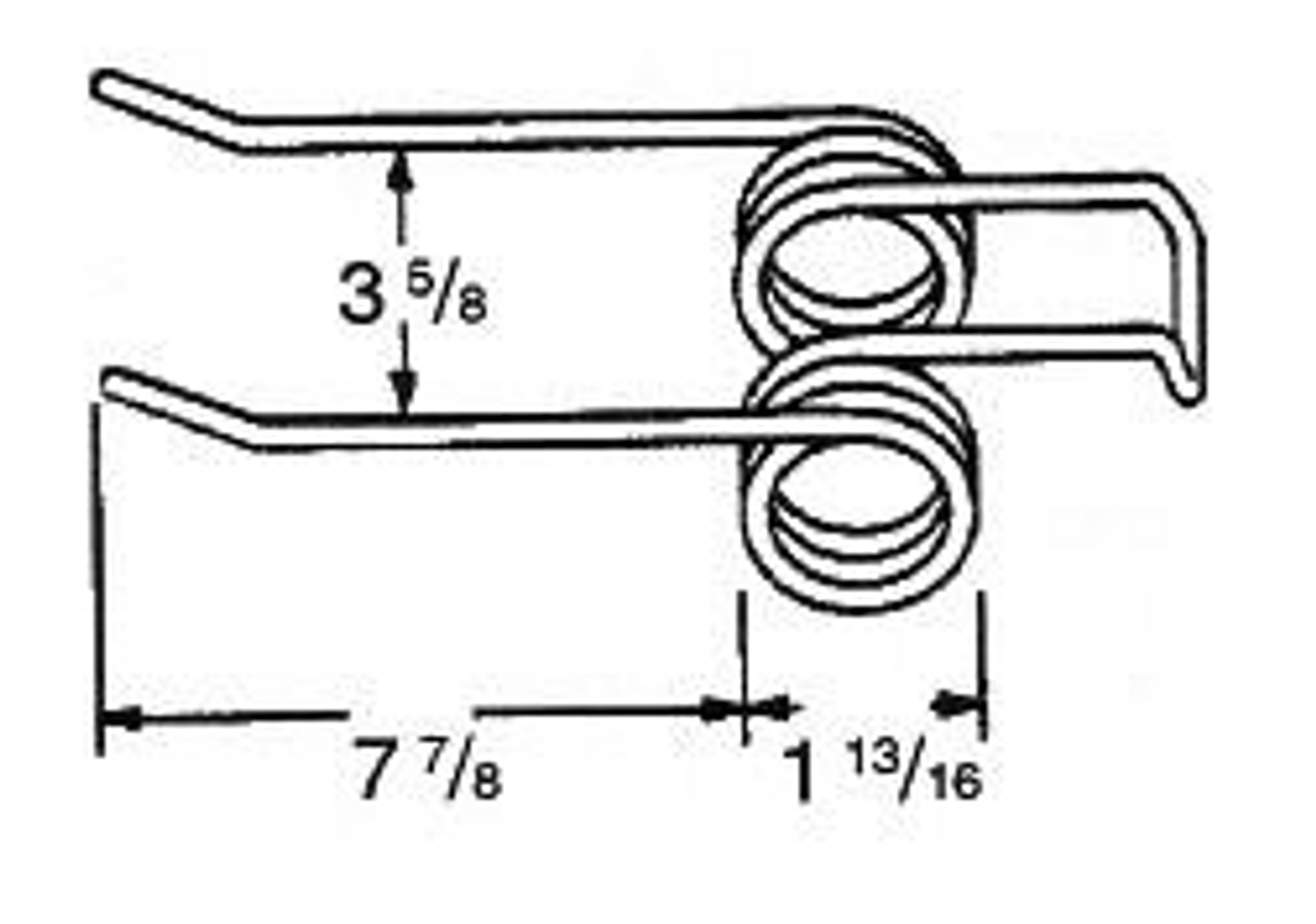 International Harvester Rake Tooth  TINIH-22-2