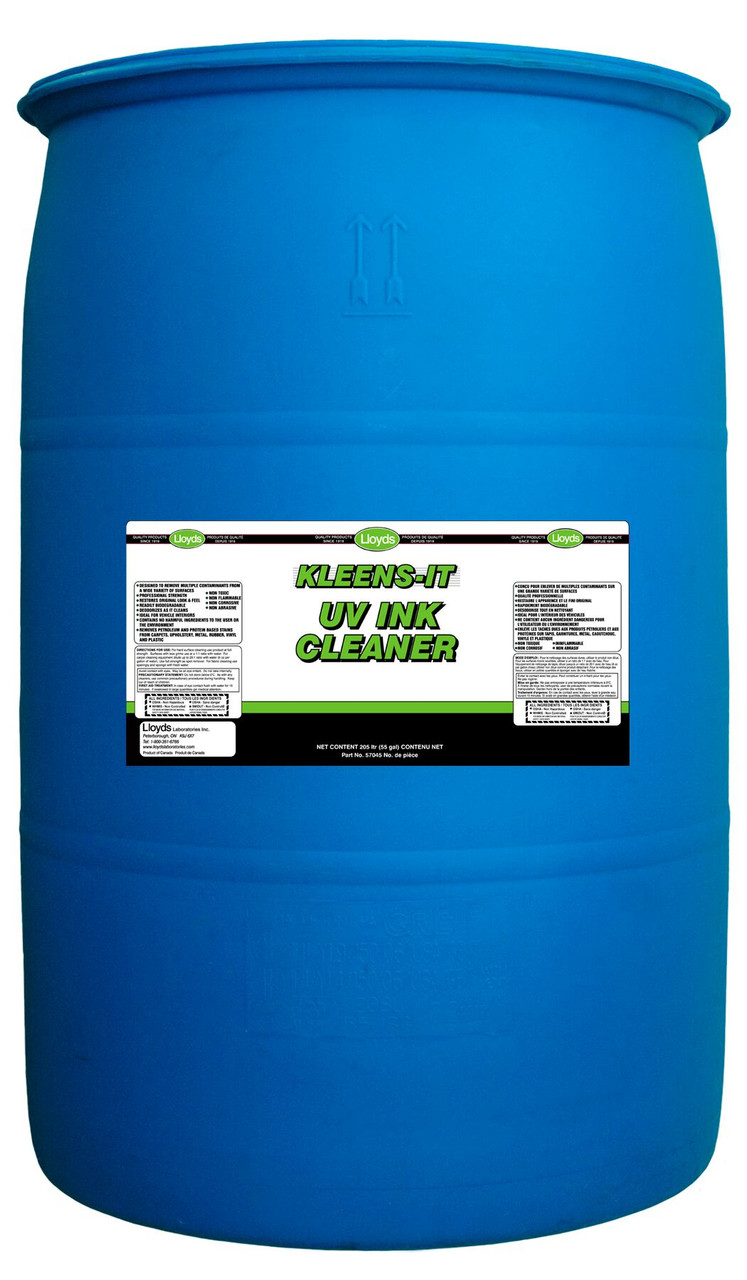 Kleens-It UV Ink Cleaner 205L Drum  57045