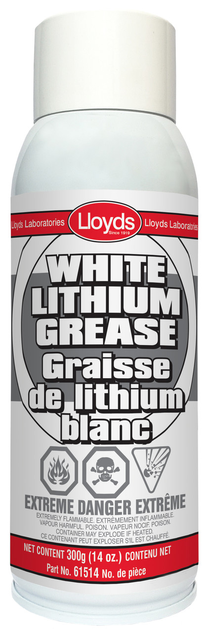 White Lithium Grease 300g Aerosol  61514