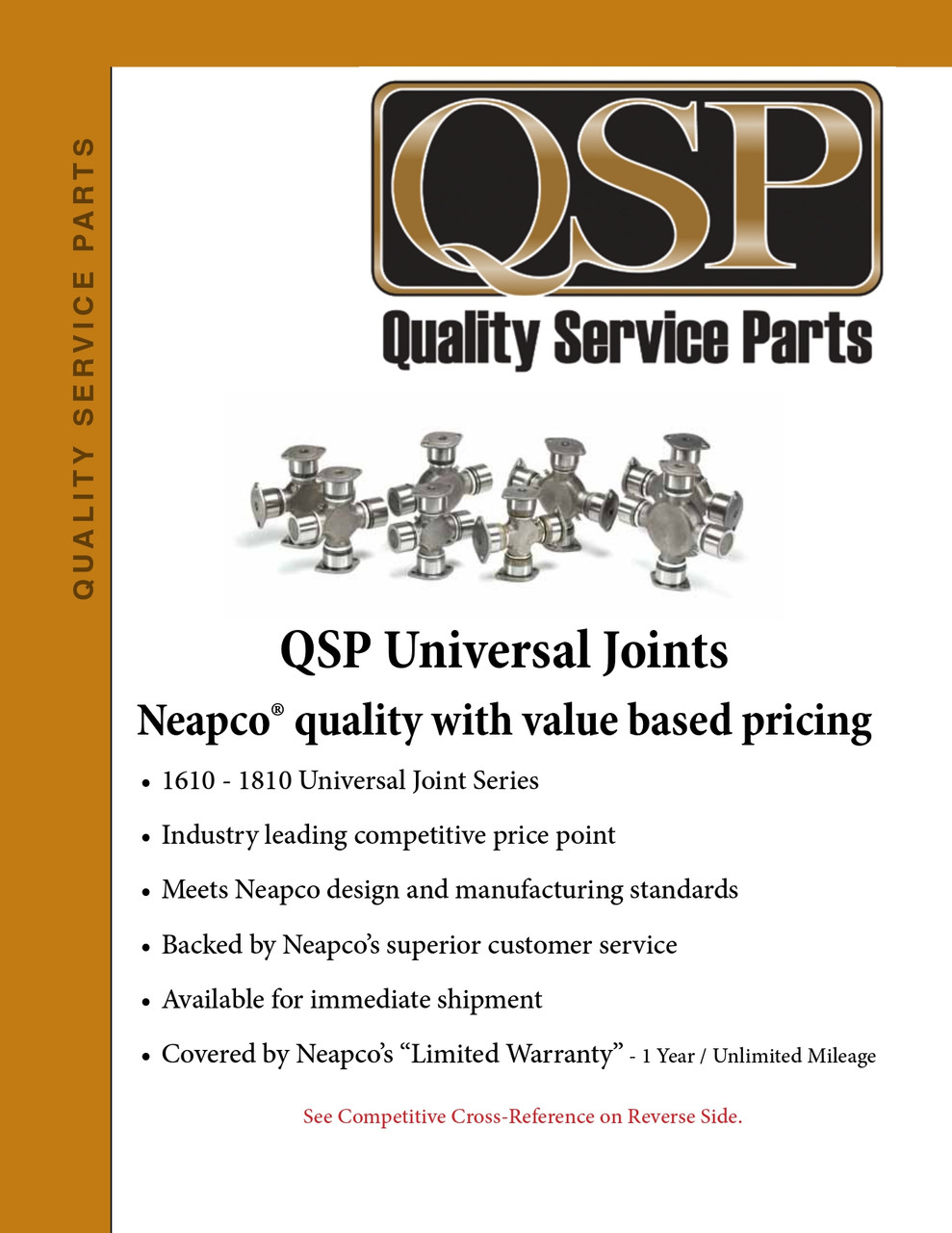 Spicer® 1710 Series QSP U-Joint  5-0280Q