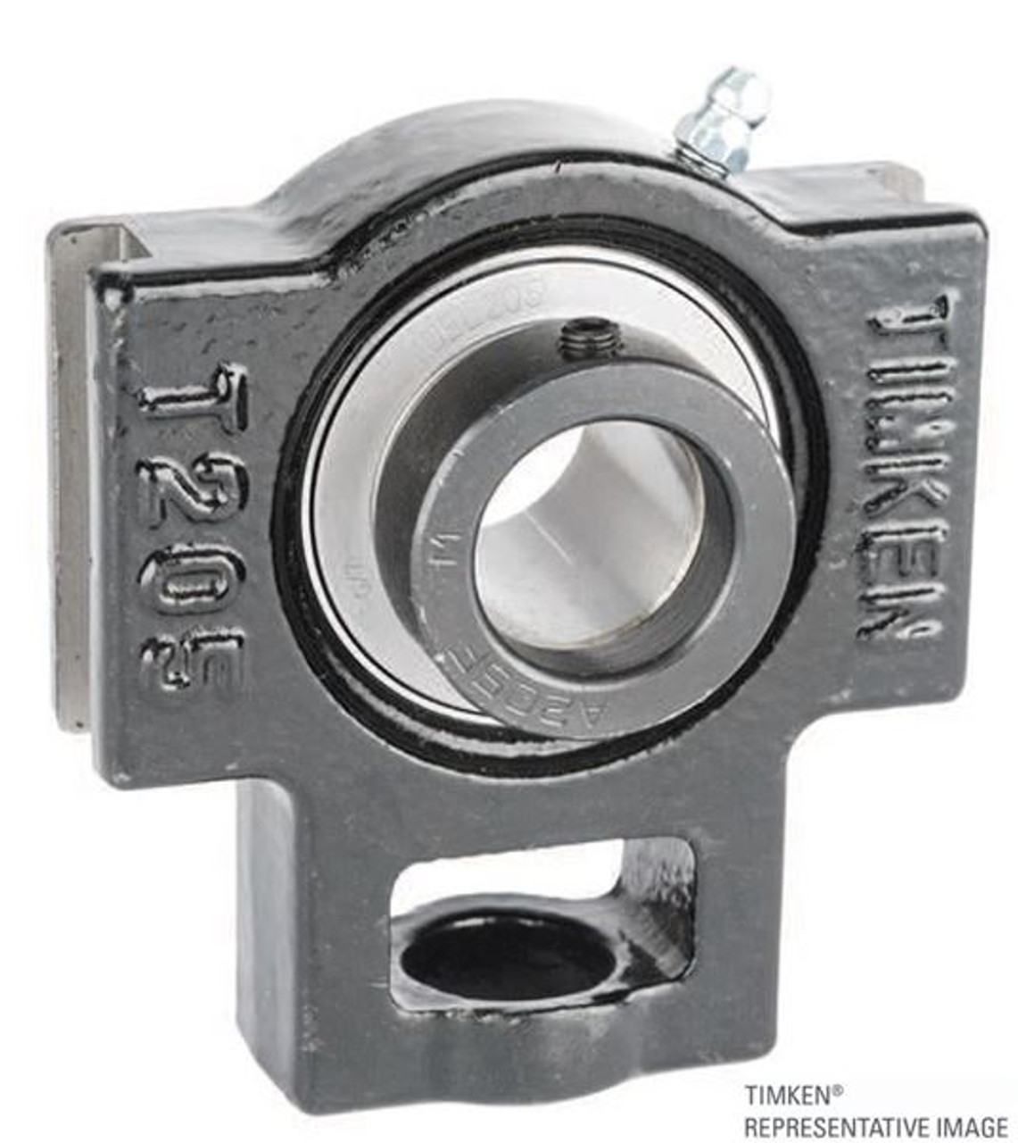 1" Standard Duty Eccentric Locking Collar Take-Up Unit Assembly   UELT205-16