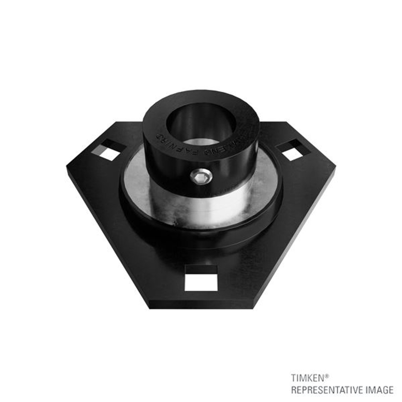 1-5/16" Stamp Steel Eccentric Locking Collar Flange Block Assembly   RATR1 5/16