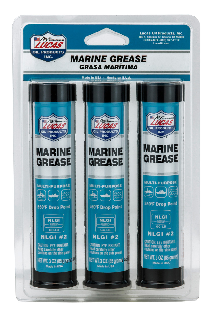 Marine Lithium Grease Cartridges 85g (3/pk)   10682