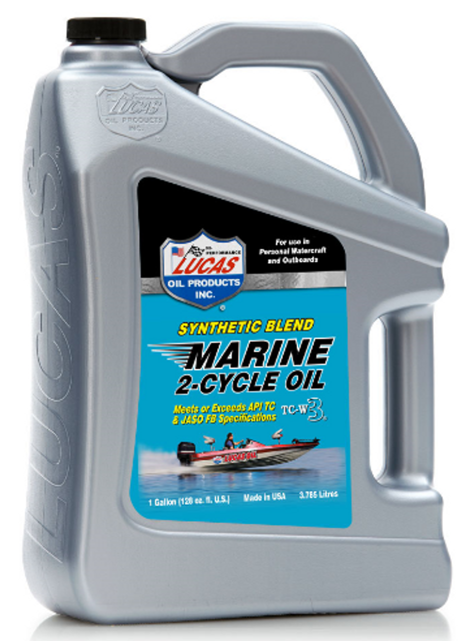 Semi-Synthetic 2-Cycle Marine Motor Oil 3.78L Jug  10861