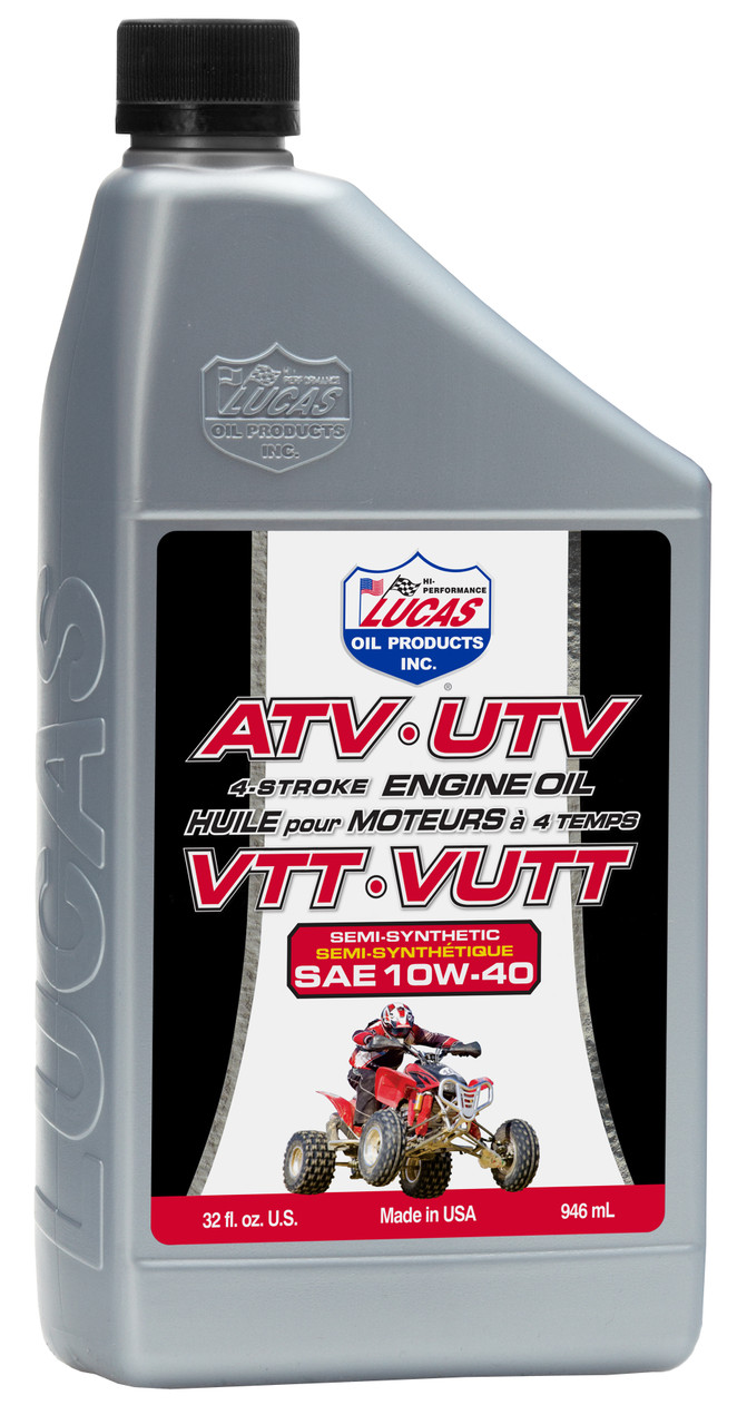 10W-40 Semi-Synthetic ATV Oil 946ml Bottle   20720