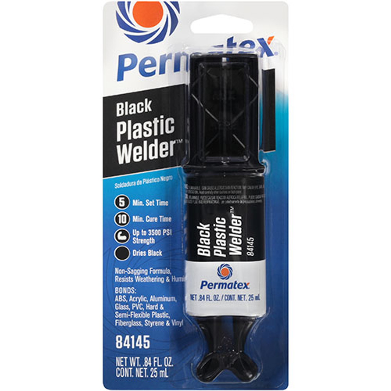 Black Plastic Welder 25ml Syringe   84126