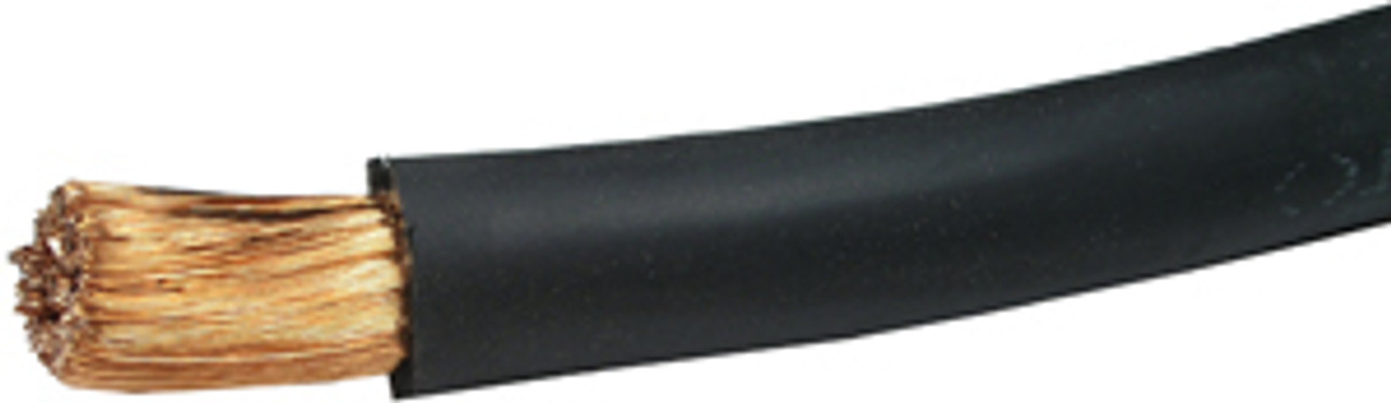 1 AWG @ 100' Black EPDM Insulated Welding Cable  8061-C