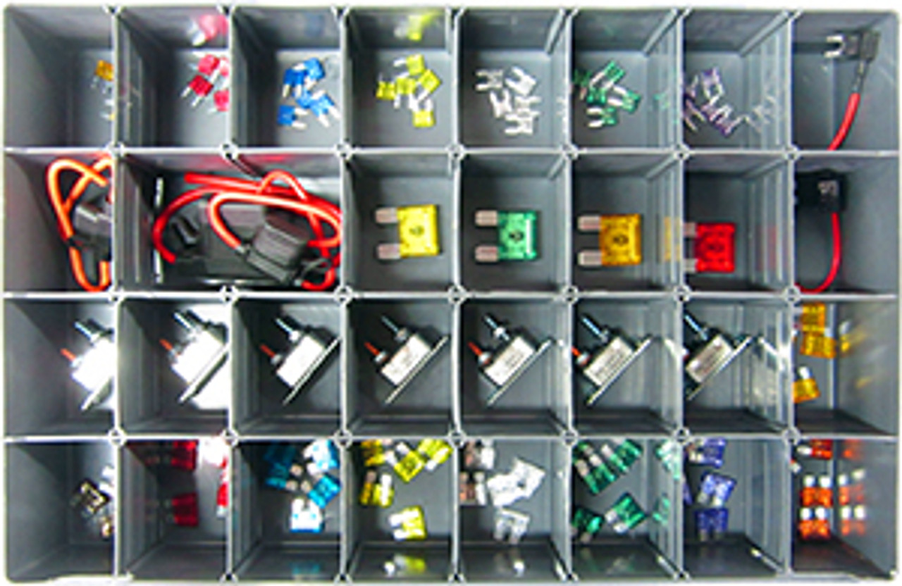 96 Pc. Fuse & Circuit Breaker Assortment Kit  32014-91