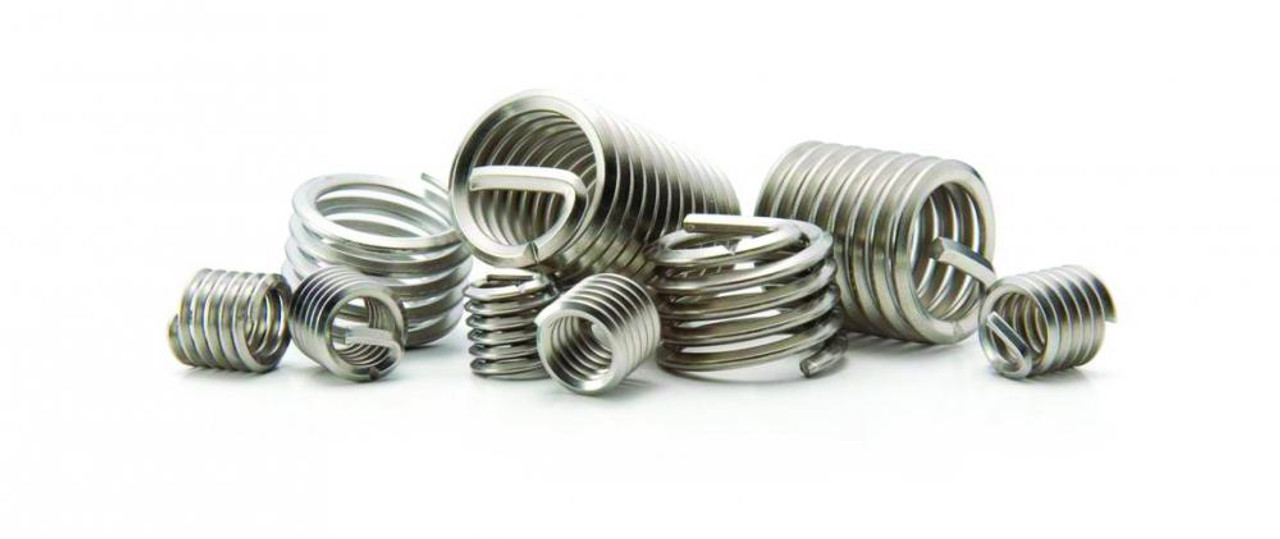 100 Pc. M18-2.50 x 18mm Stainless Helicoil Insert  1084-18CN180