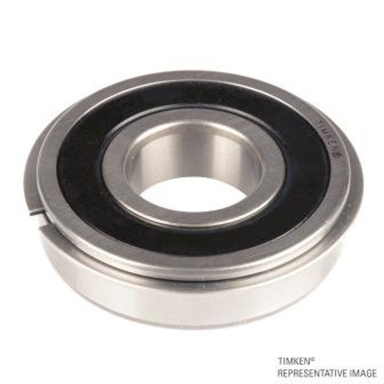 12 x 32 x 10mm Shielded Deep Groove Single Row Ball Bearing w/ Snap Ring   6201-2RZ-NR