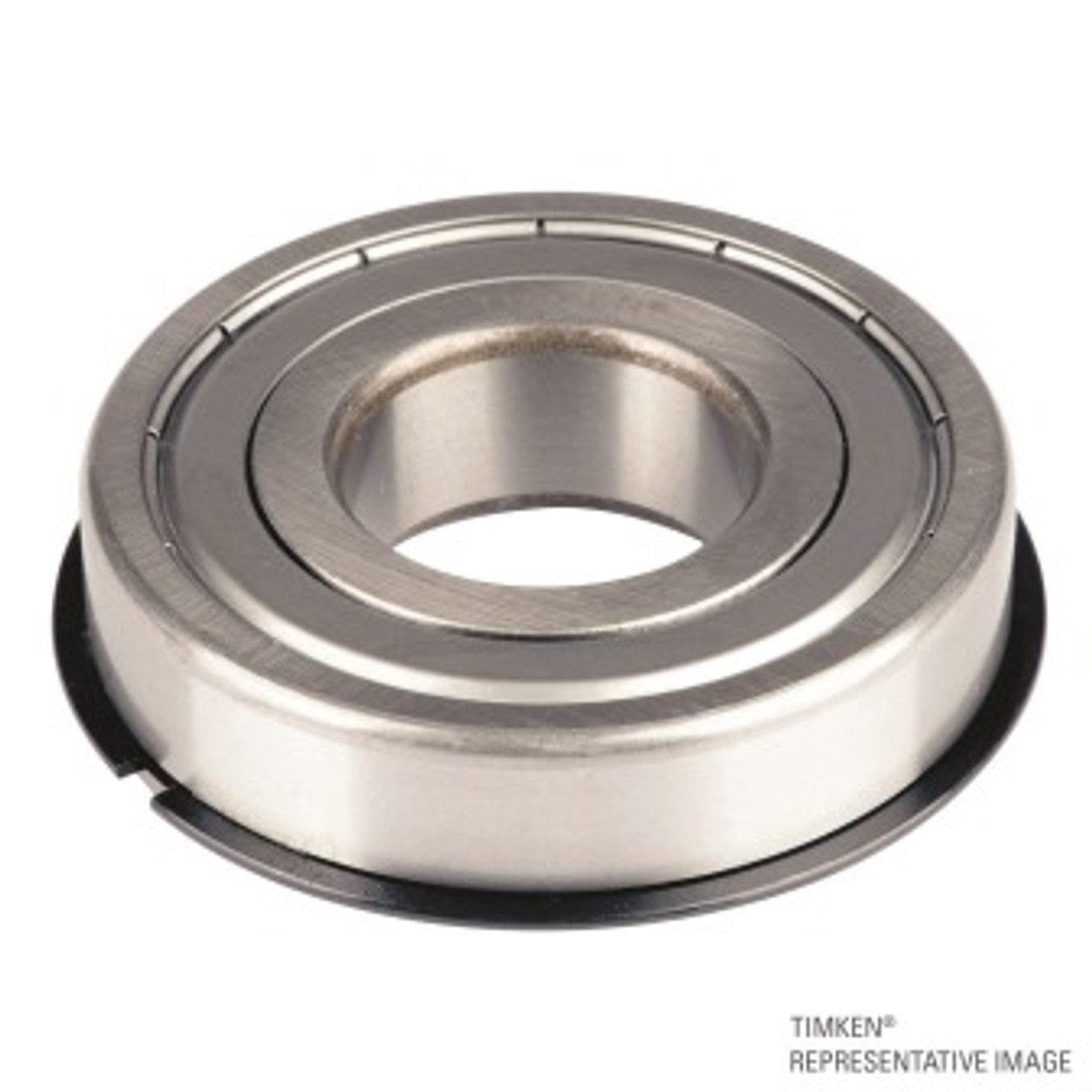 15 x 35 x 11mm Shielded Deep Groove Single Row Ball Bearing w/ Snap Ring   6202-ZZ-NR