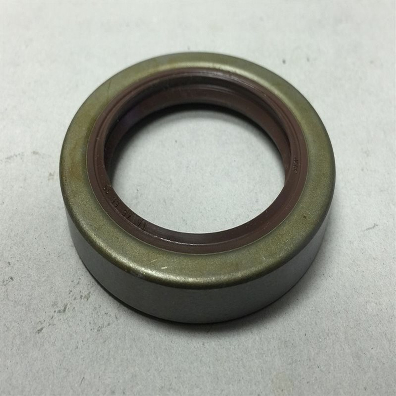 0.313" (7.95mm) Inch Metal Double Lip Viton Oil Seal  3096 CRWA5 V