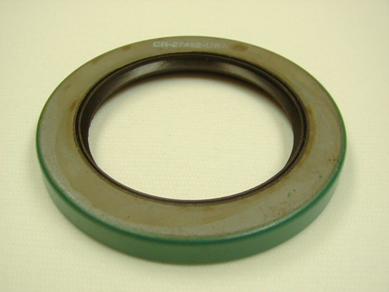0.882" (22.4mm) Inch Reinforced Metal Double Lip Nitrile Oil Seal  9000 CRWHA1 R