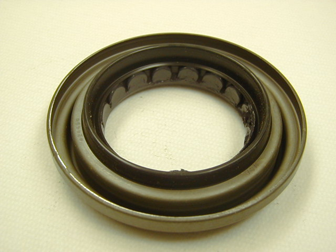 2.50" (63.5mm) Inch Metal Double Lip Viton Oil Seal w/Side Lip  25140 CRSA9 V