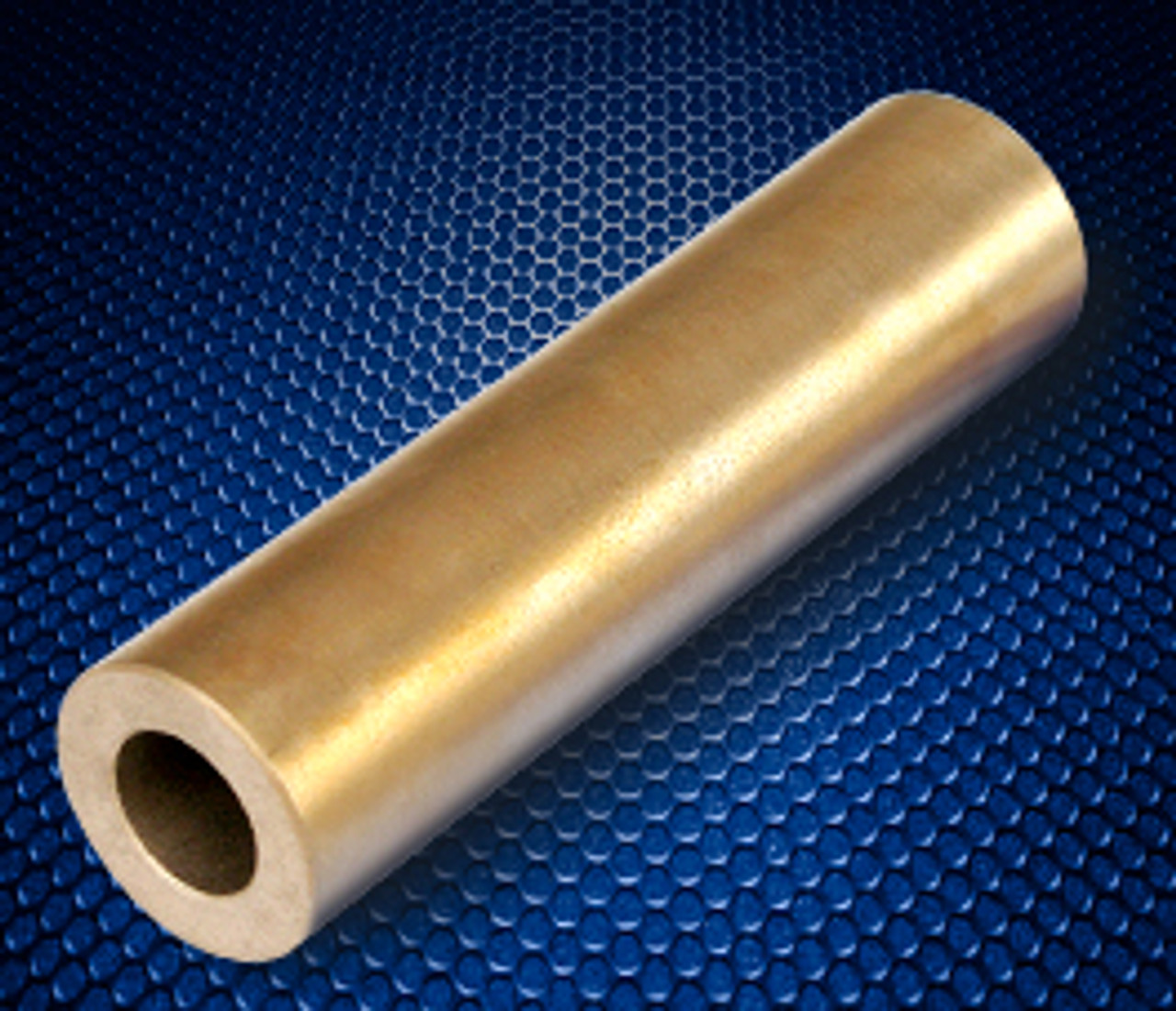 1-3/8 x 2 x 6-1/2" Oil-Impregnated Sintered Bronze Cored Stock  SCS-1116-6