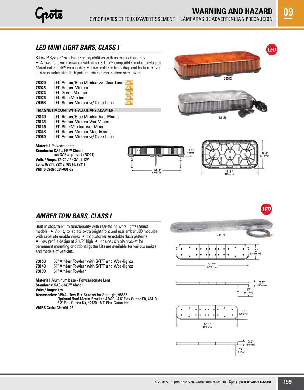 Lamp Bar Accessories Flex Gutter Kit  42420