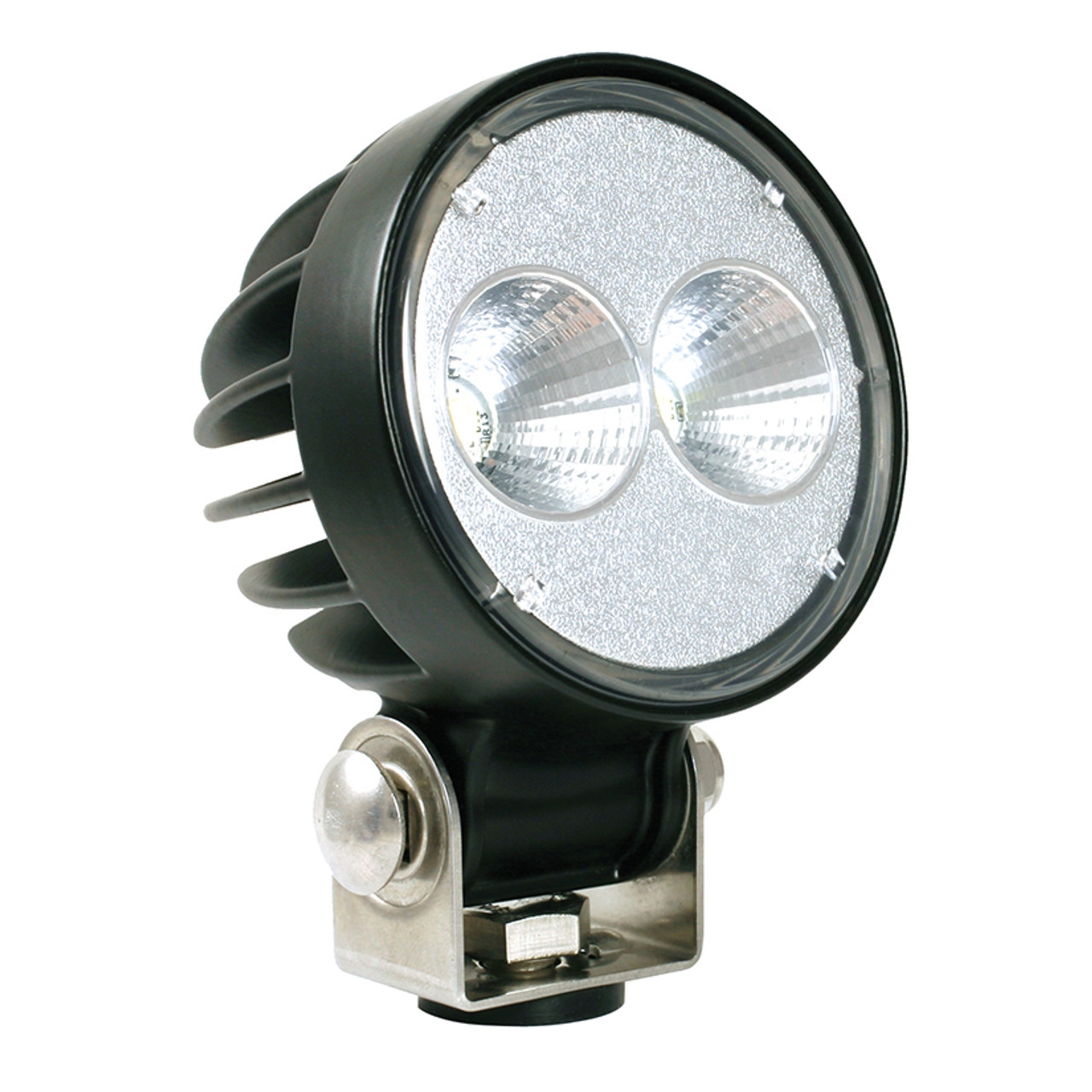 Trilliant® 1800 Lumen T26 LED Work Lamp - Far Flood Beam w/Pigtail 10-48V - Clear  64G01