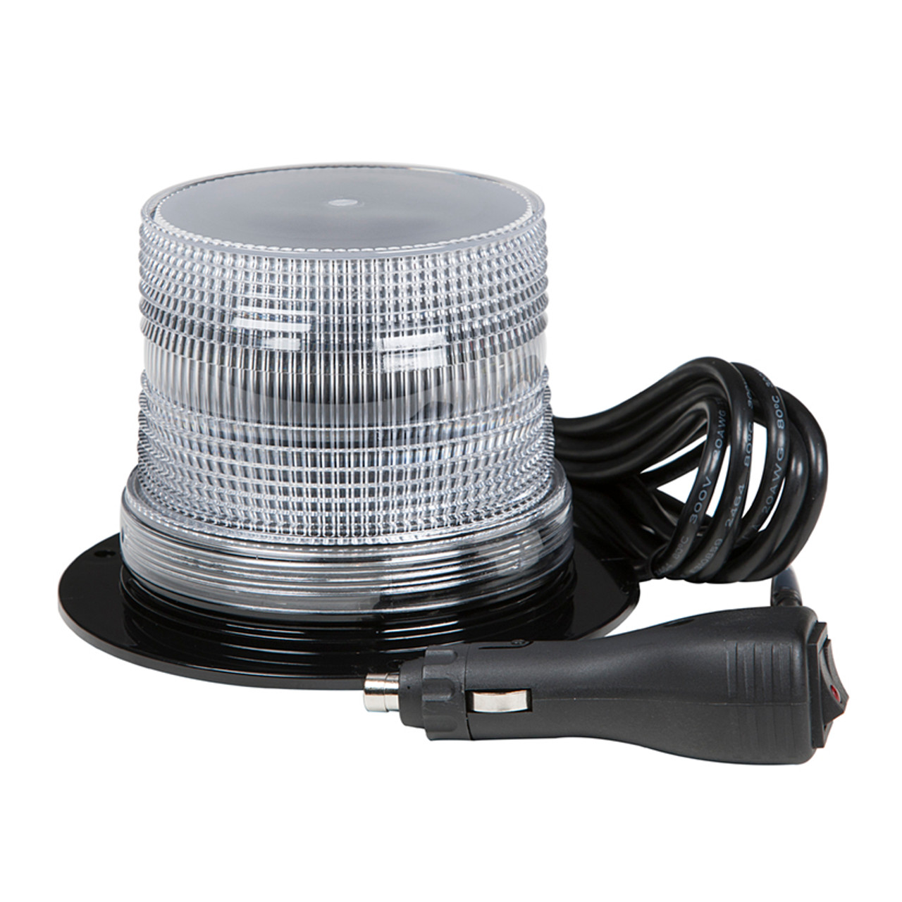 Material Handling LED Beacon Class III Magnetic Mount Short Lens - Clear  78101