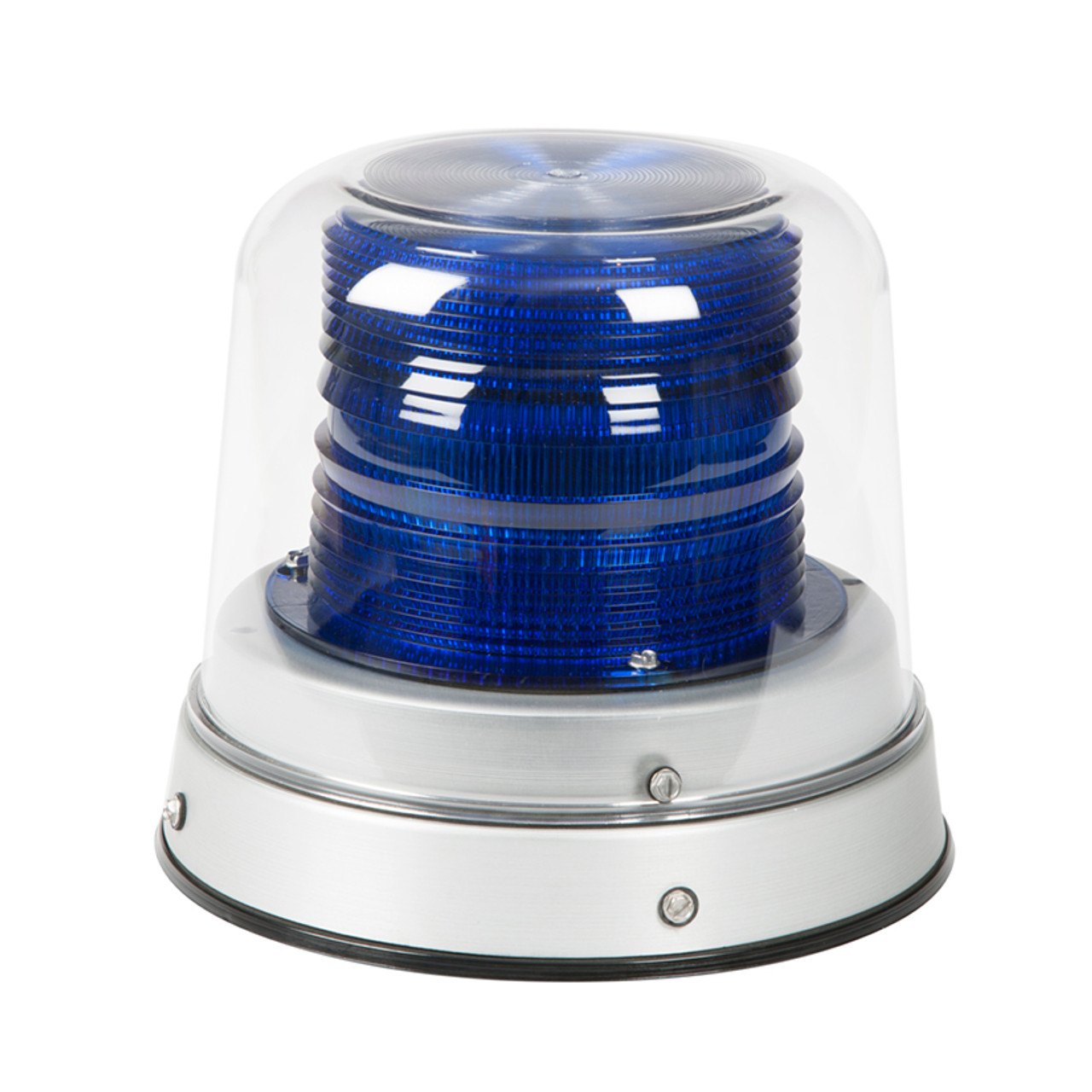 Tall Dome LED Beacon 12 to 24 V High Lens - Blue  79075