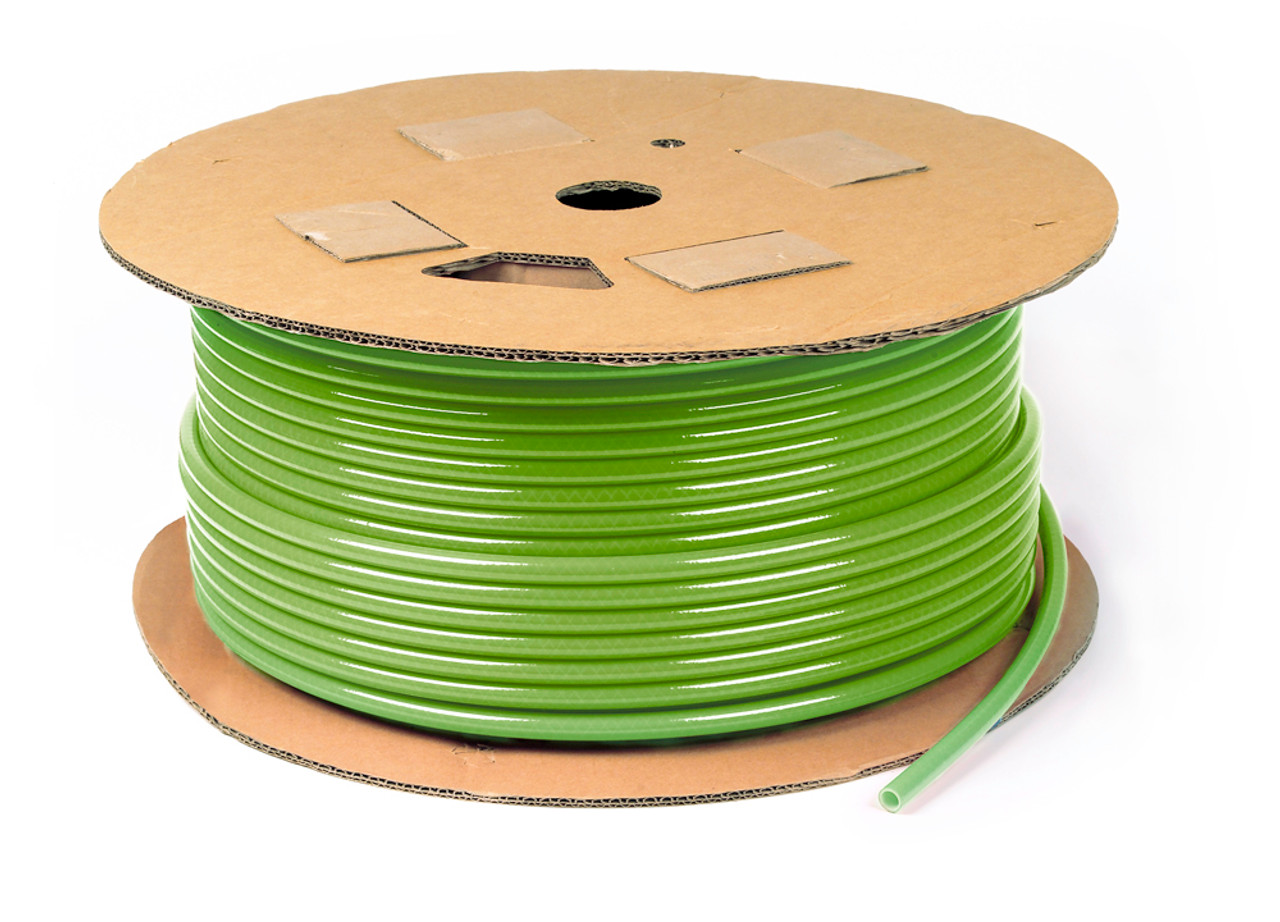 1/4" x 100' Nylon DOT Tube - Green  81-1014-100G