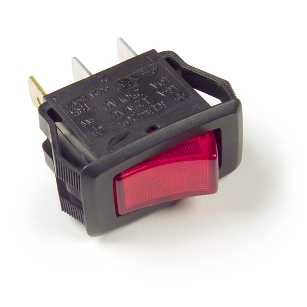 Rocker Switch - Illuminated 3 Blade - Red  82-1901