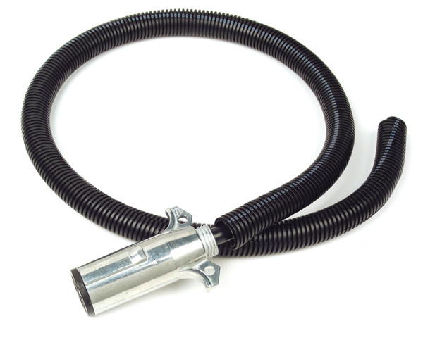 1" Split Flex Convoluted Tubing @ 50' - Black  83-8035
