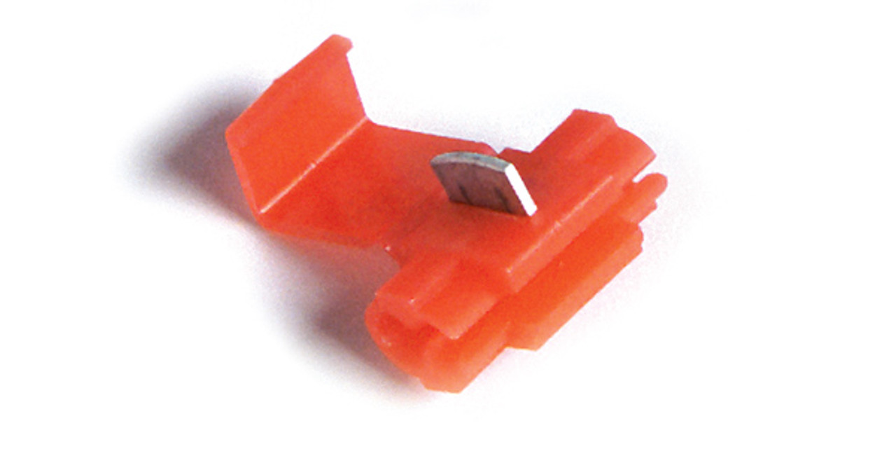 22 - 18 AWG Quick Splice Self Stripping Connectors @ 5 Pack - Red  84-2183
