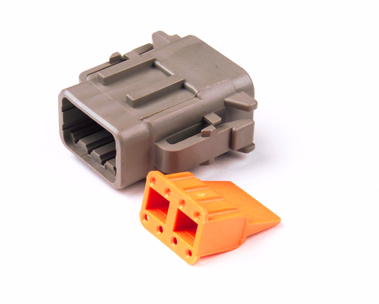 Deutsch - DTM Series Housing and Wedgelocks 8-Way Female Plug @ 2 Pairs  84-2492