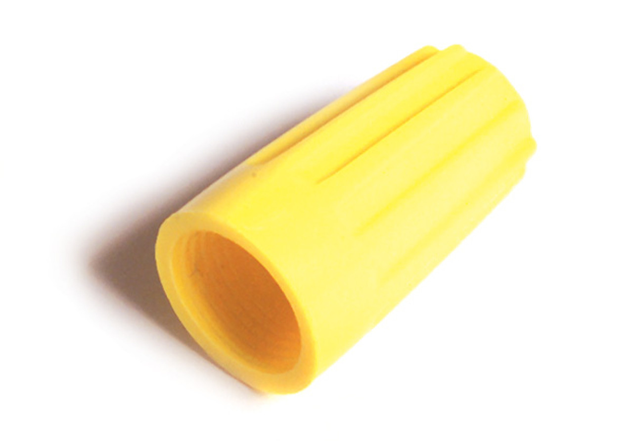 22 - 14 AWG Twist-On Wire Connectors @ 5 Pack - Yellow  84-2702