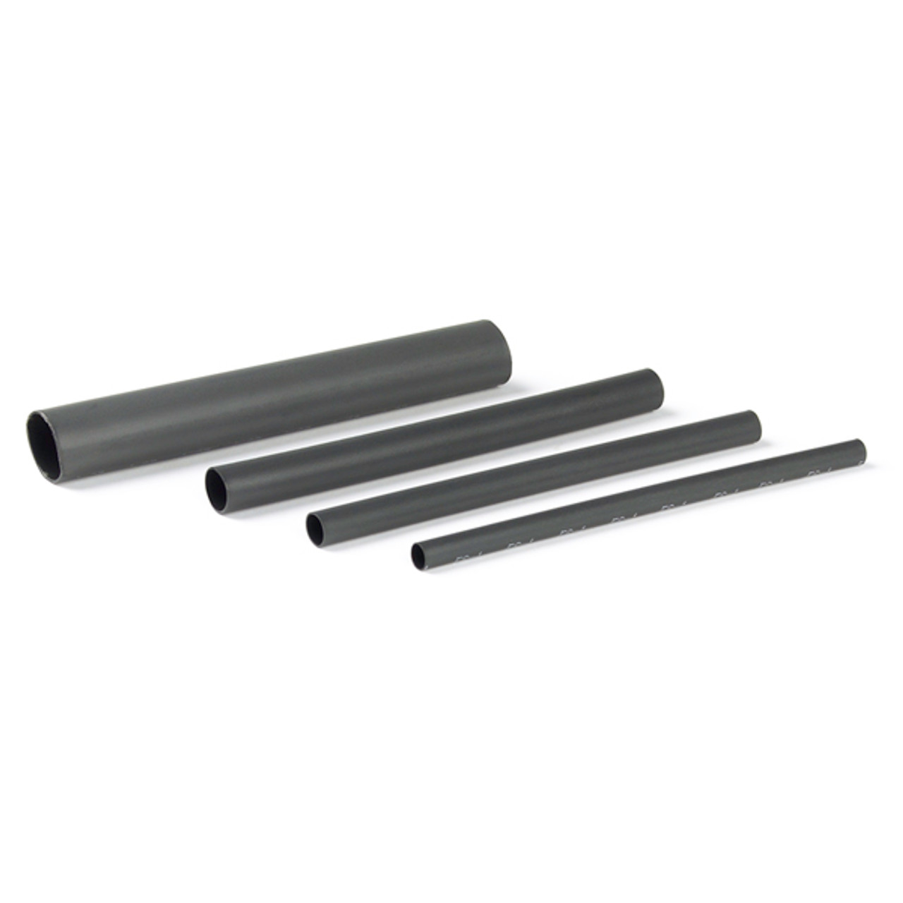 3/8" Dual Wall 3:1 Flexible Adhesive Lined Heat Shrink Tubing 48" @ 6 Pack - Black  84-4018-48