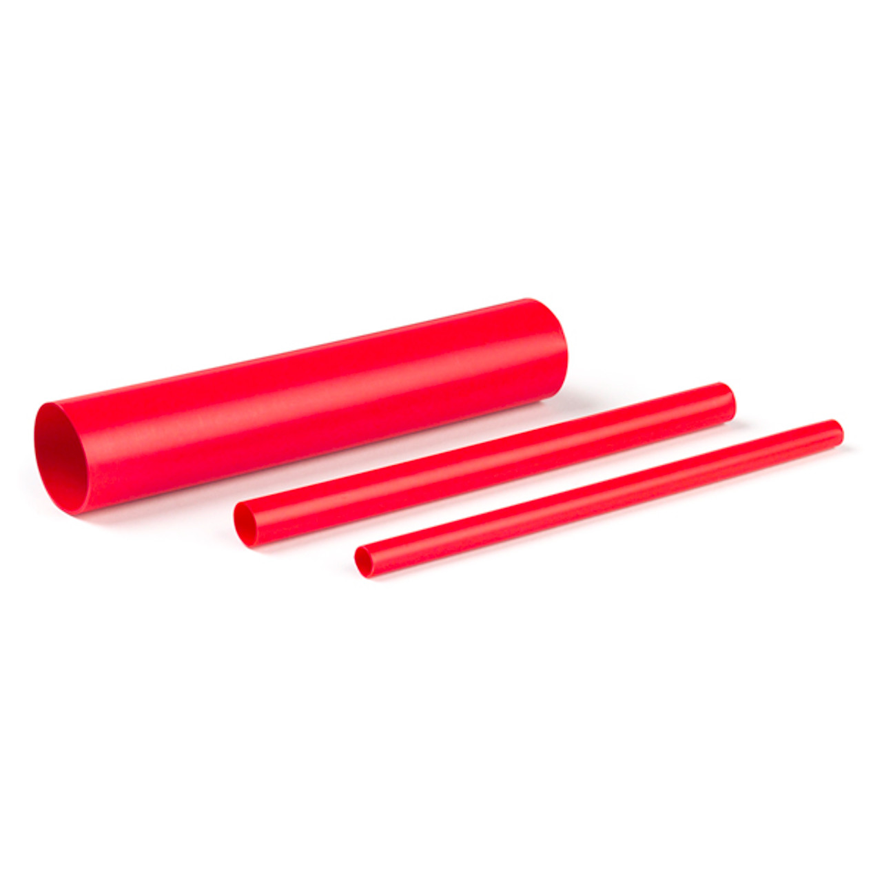 1/4" Dual Wall 3:1 Heat Shrink Tubing 48" @ 6 Pack - Red  84-6100-48