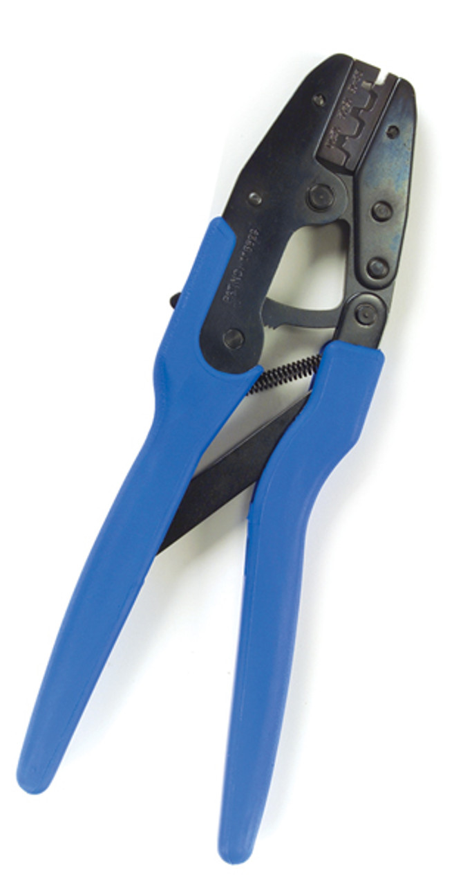 24 - 14 AWG Heavy Duty Ratchet Style Crimping Tool - Blue  84-9449