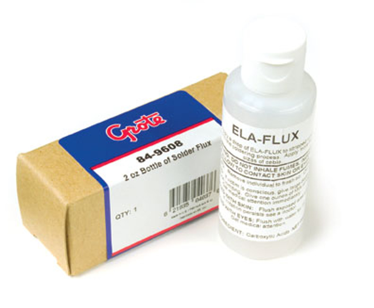 Solder Flux 2oz Bottle - Clear  84-9608