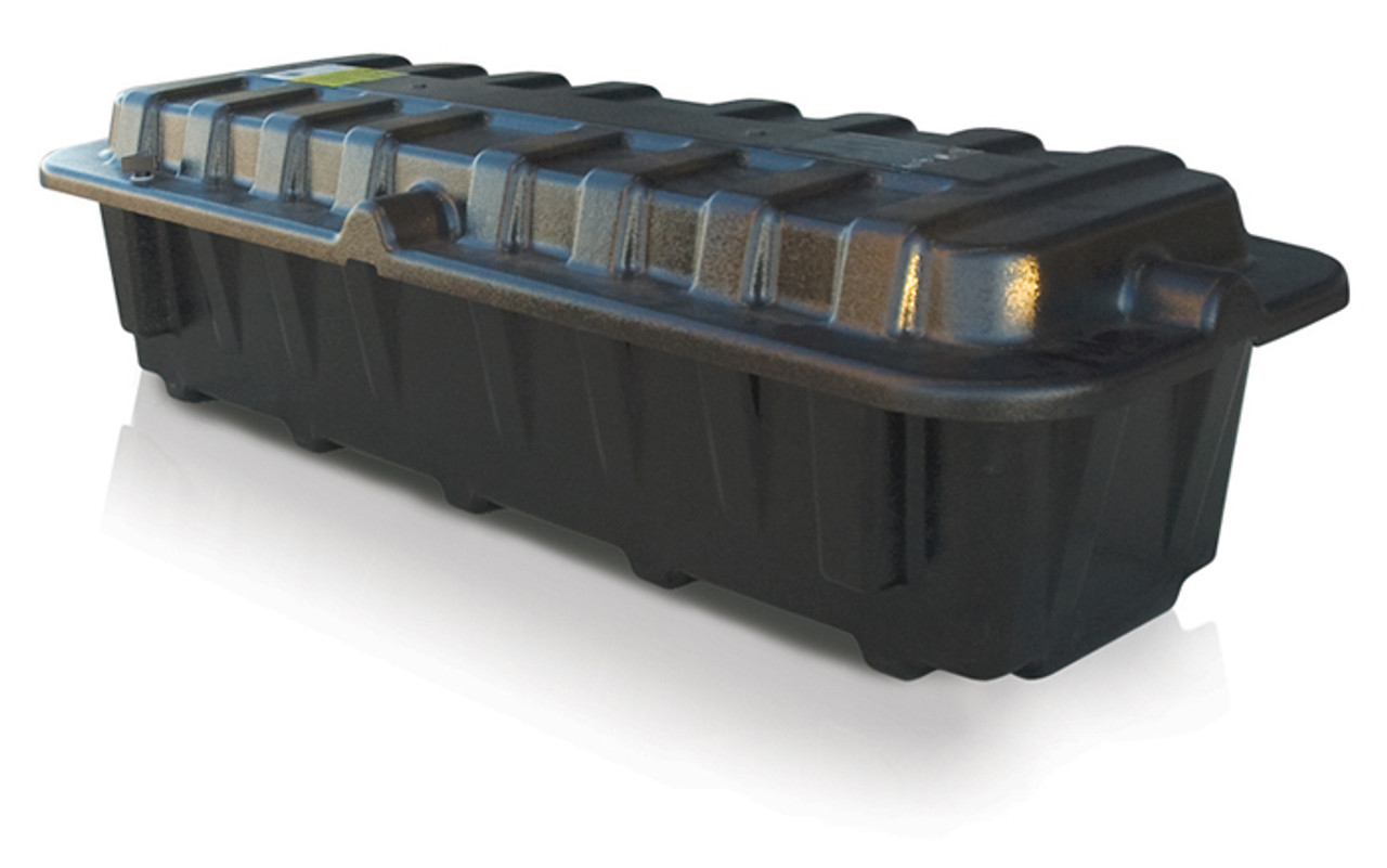 Battery Box Dual End-To-End 8D - Black  84-9664
