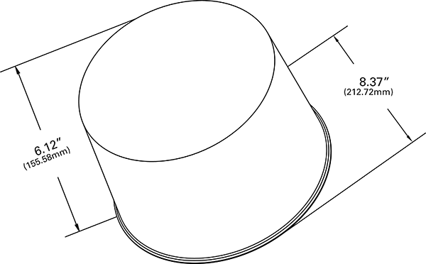 Roto-Beacon Replacement Lens - Amber  90373