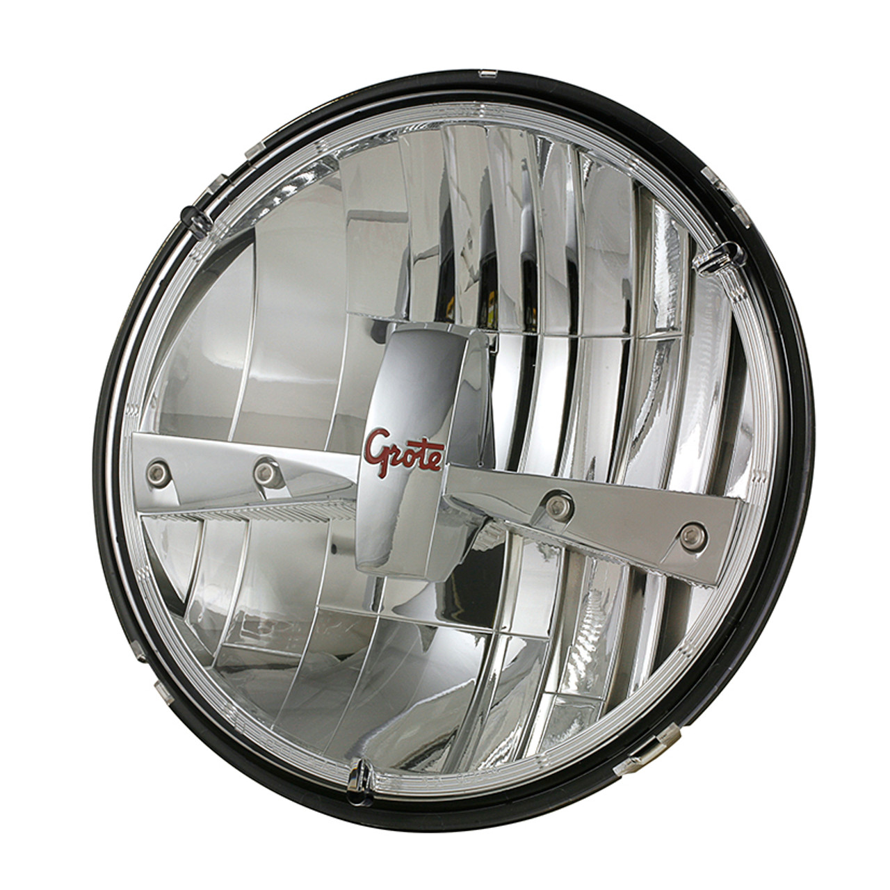 7" LED Round Sealed Beam Head Lamp 9-32V - Clear  90941-5
