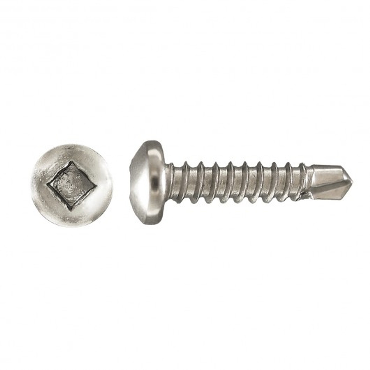 #10 x 1" Drill-X® Pan Head Steel Tapping Screw 100 Pc.   232-044