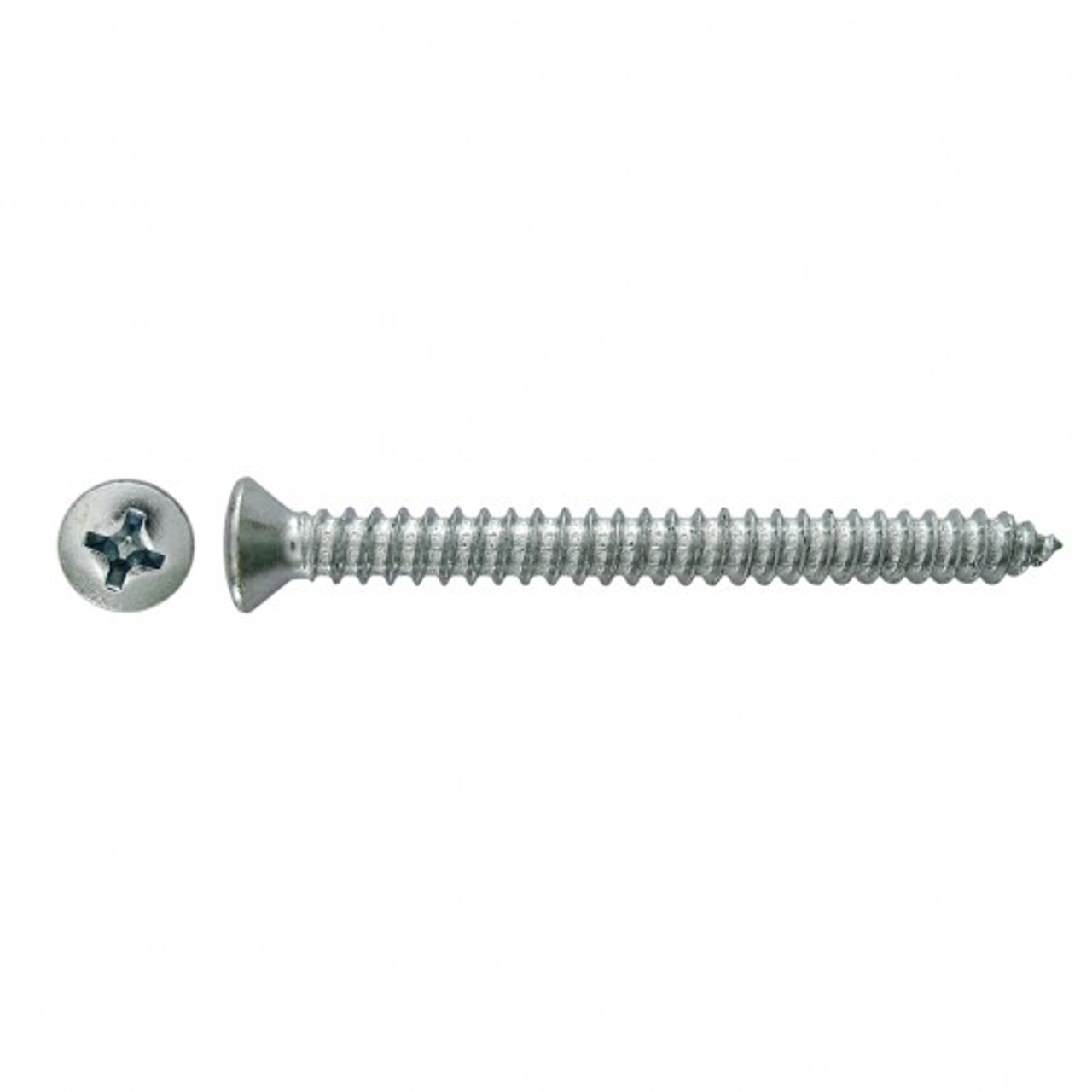 #10 x 1" Countersunk Steel Trim Screw 100 Pc.   229-244