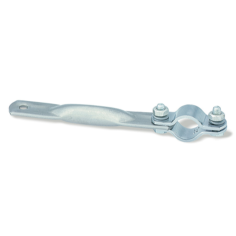 Stack Mirror Extension Arm & Clamp Assembly - Stainless Steel  10073