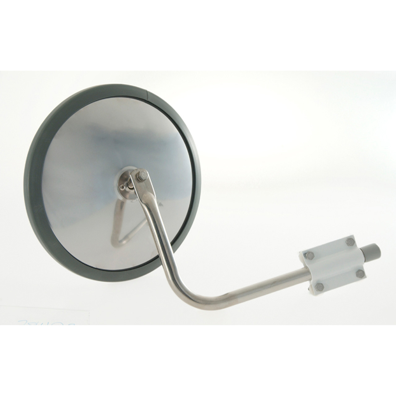 10-1/2" Convex Cross-Over Mirrors Mirror Assembly - Stainless Steel  28493