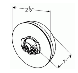 2-1/2" SuperNova® LED Clearance/Marker Lamp - Amber  47233