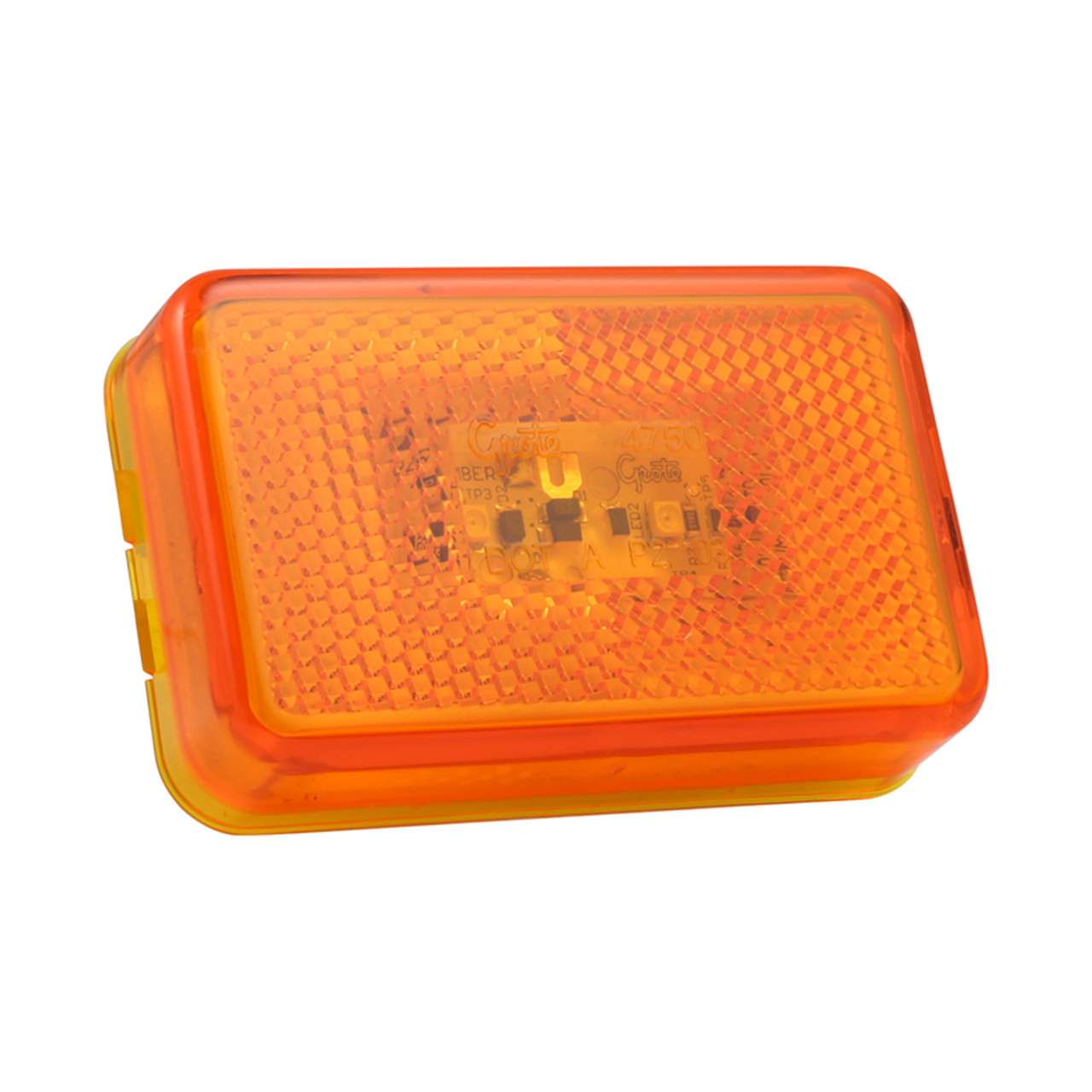 SuperNova® LED Clearance/Marker Lamp w/Built-In Reflector - Amber  47503