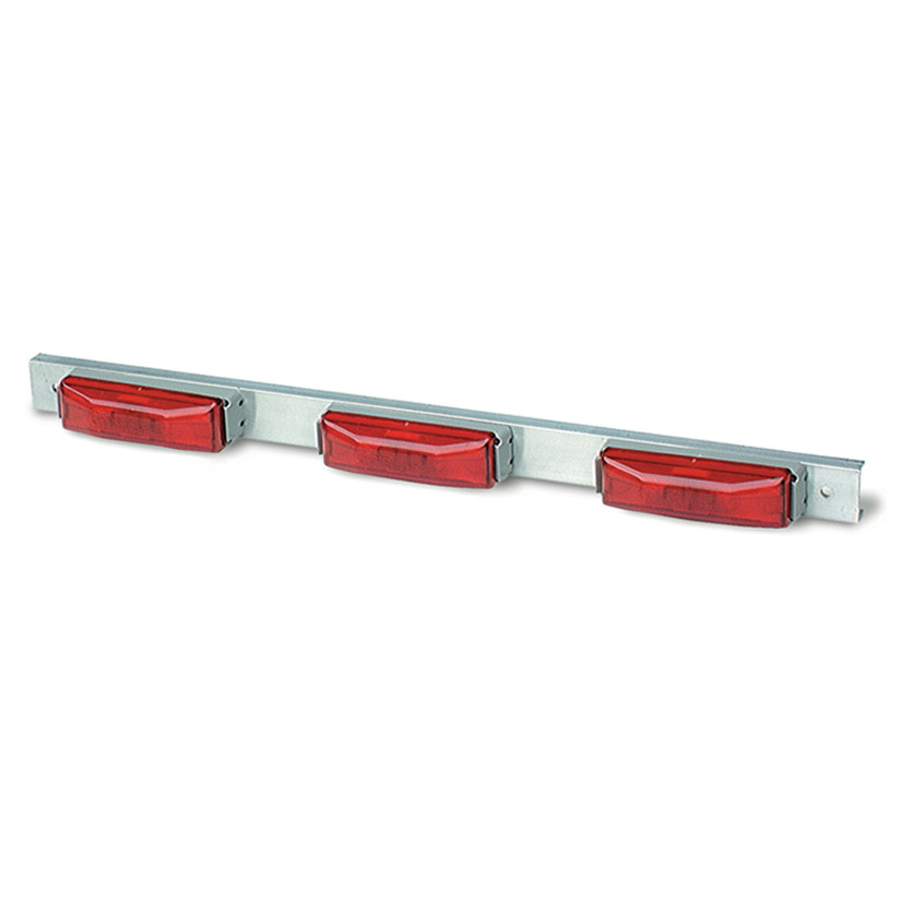 Aluminum Thin-line Ligth Bar - Red  49132